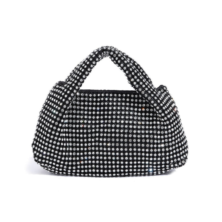 Crystal-Embellished Evening Handbag