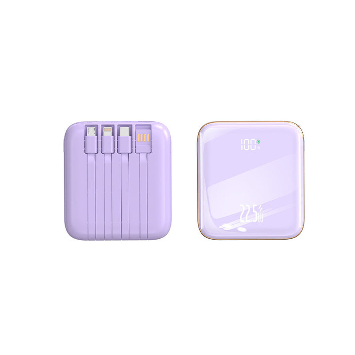 Portable power bank with integrated multifunction cable Stornfield