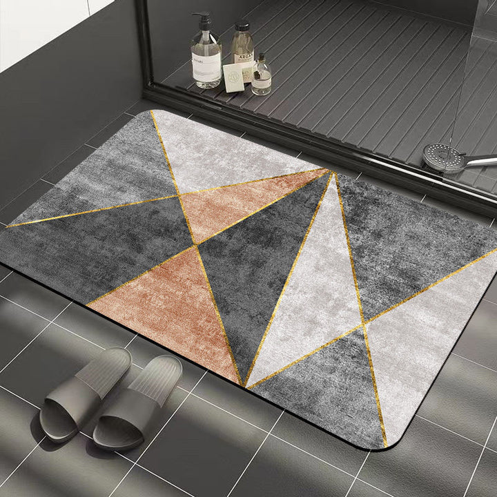 Abstract Geometric Design Area Rug