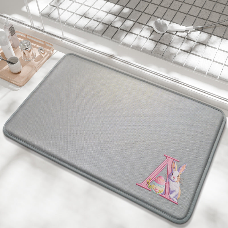 Decorative Easter-Themed Bath Mat