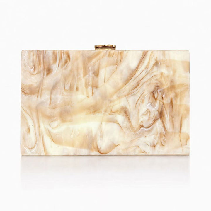 Artistic Acrylic Evening Clutch