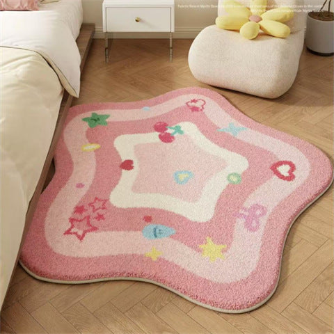 Star-Shaped Soft Area Rug Stornfield