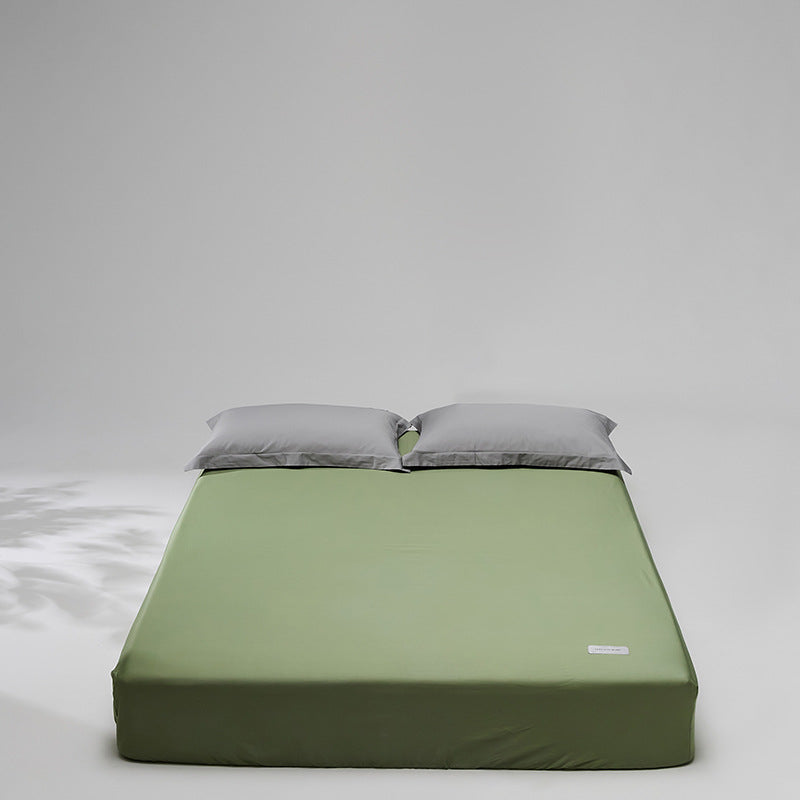 Cooling Breathable Fitted Sheet and Pillowcase Set with Deep Pocket Microfiber