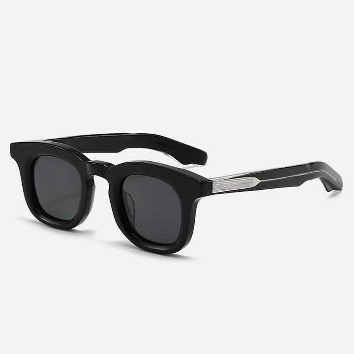 Women's trendy oversized sunglasses with transparent frame and polarized lenses Stornfield