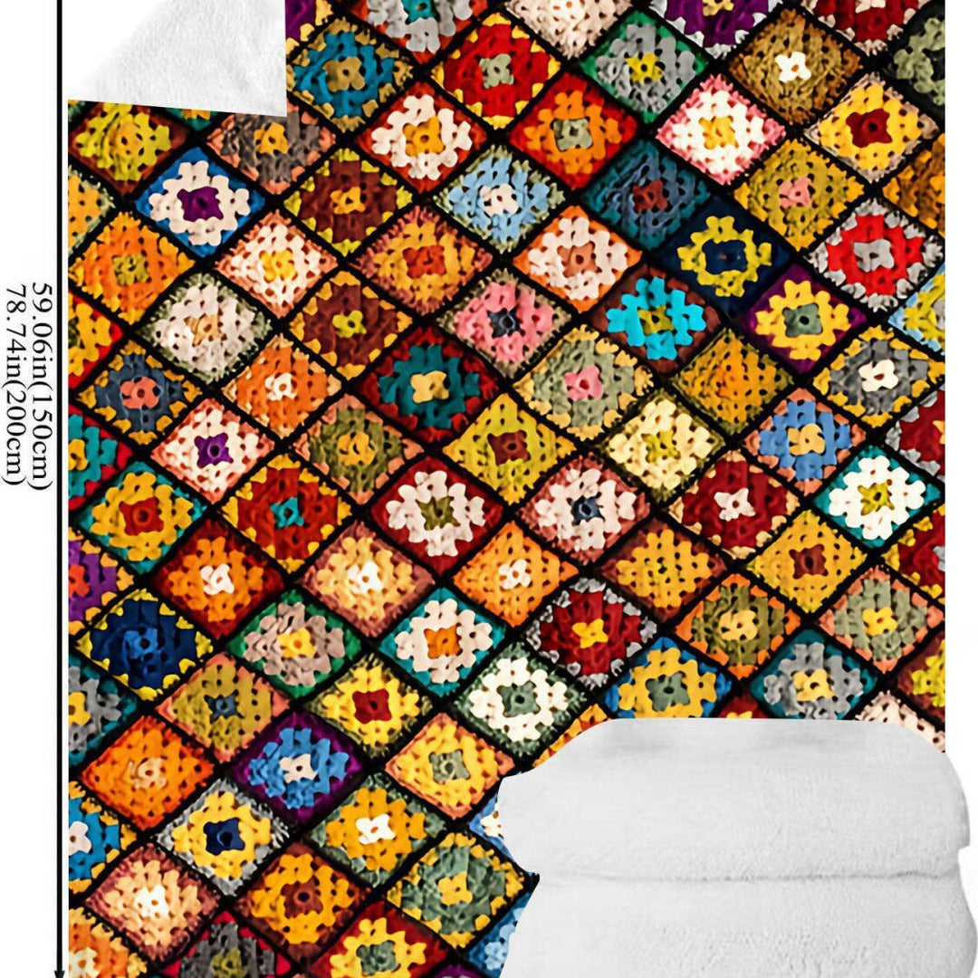 Cozy Multi-Patterned Blanket