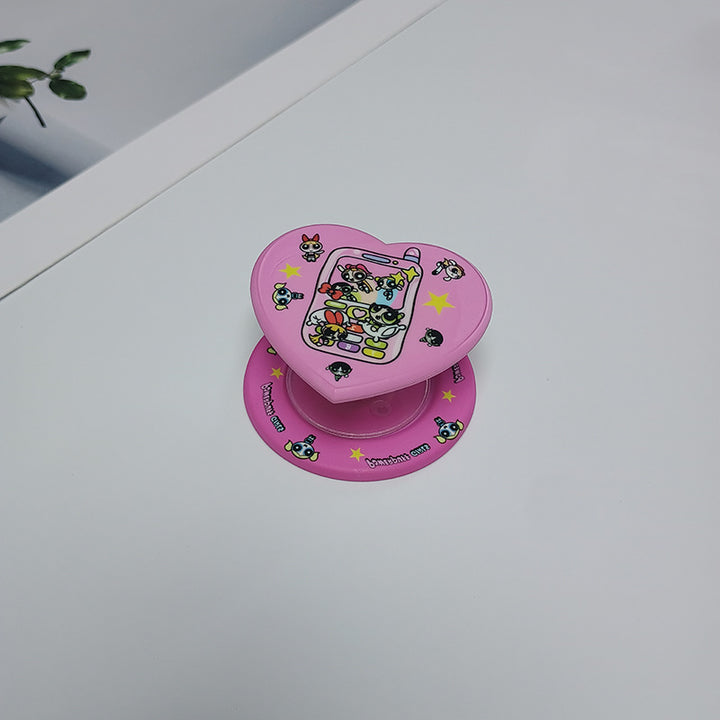 Heart-Shaped Character Phone Grip Stornfield