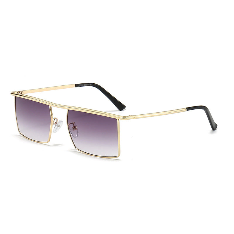 Women's fashionable sunglasses with intricate, rectangular frame Stornfield