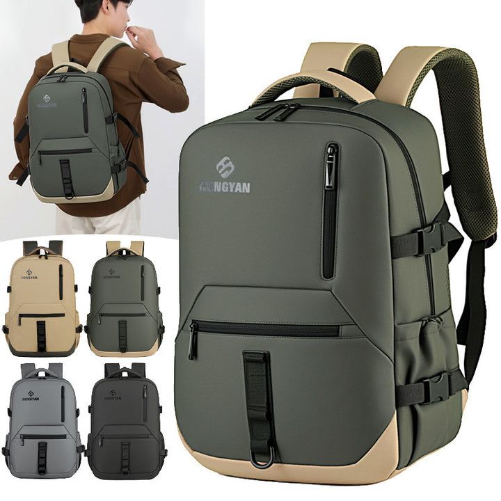 Sleek Anti-Theft Laptop Backpack