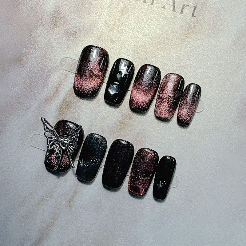 Decorative Press-On Nail Set Stornfield