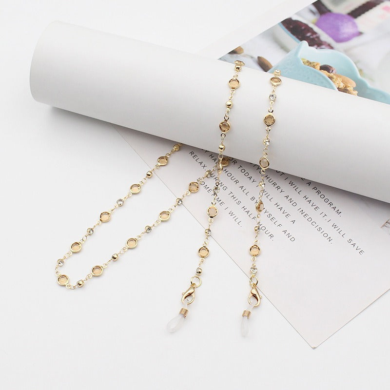 Elegant Crystal-Embellished Eyewear Chain Stornfield 1788159829