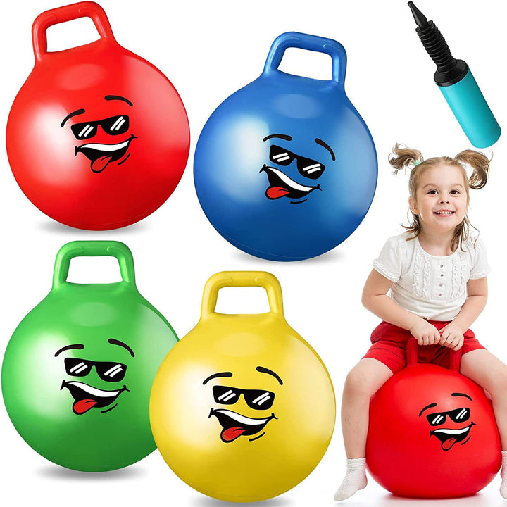 Unisex Hopping Ball with Handle Stornfield
