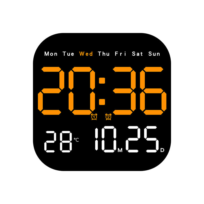 Digital Multi-Function Alarm Clock with Temperature and Date Display Stornfield