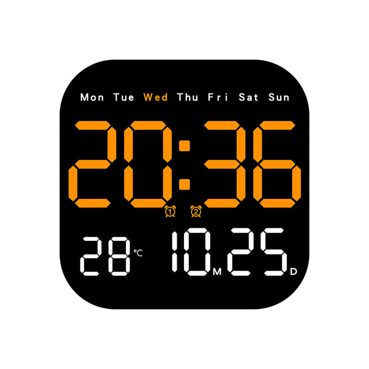 Digital Multi-Function Alarm Clock with Temperature and Date Display Stornfield