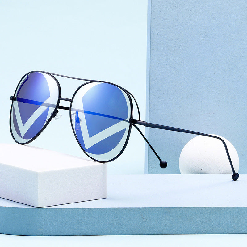 Ladies fashionable geometric sunglasses Stornfield