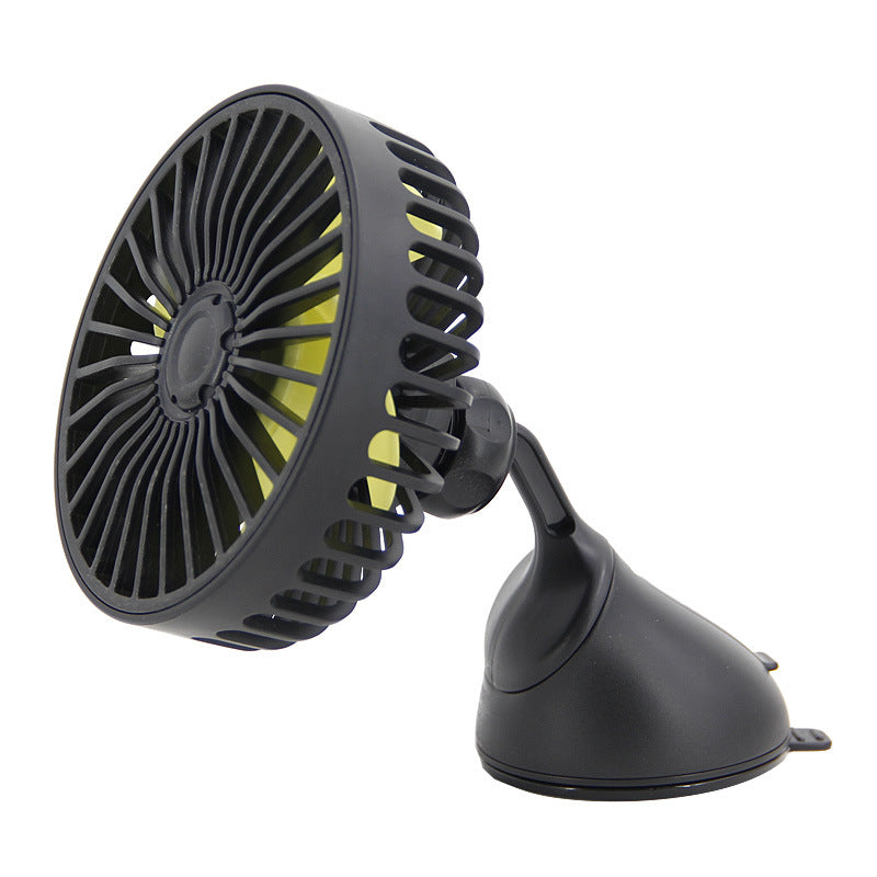 Adjustable Dual-Head Car Ventilation Fan Stornfield