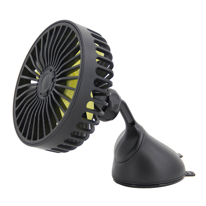 Adjustable Dual-Head Car Ventilation Fan Stornfield