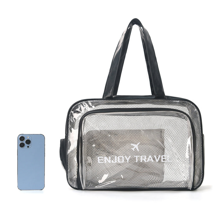 Transparent Travel Bag with Versatile Compartments Stornfield
