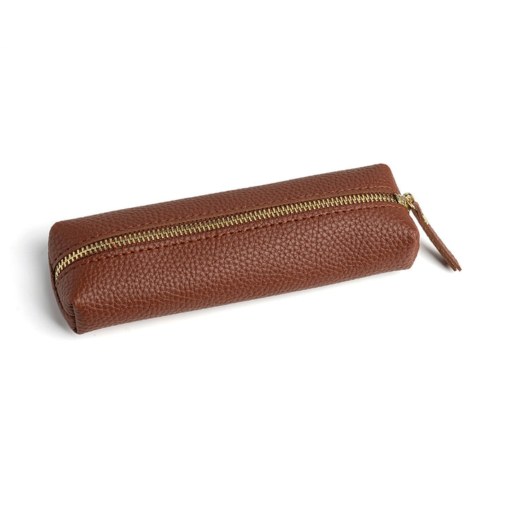 Leather Zippered Pencil Case Stornfield