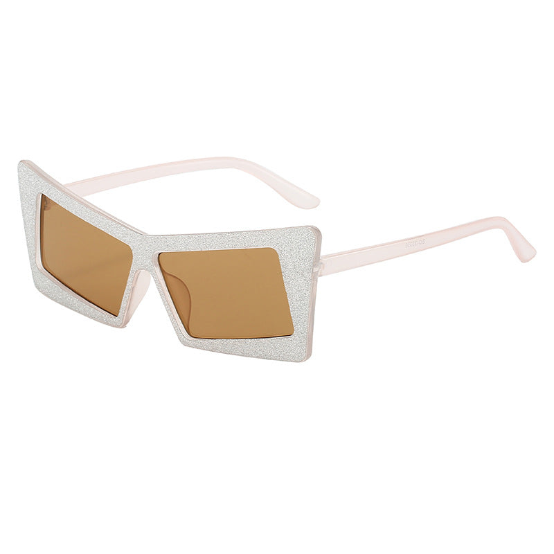 Women's geometric sunglasses with sparkling elements Stornfield