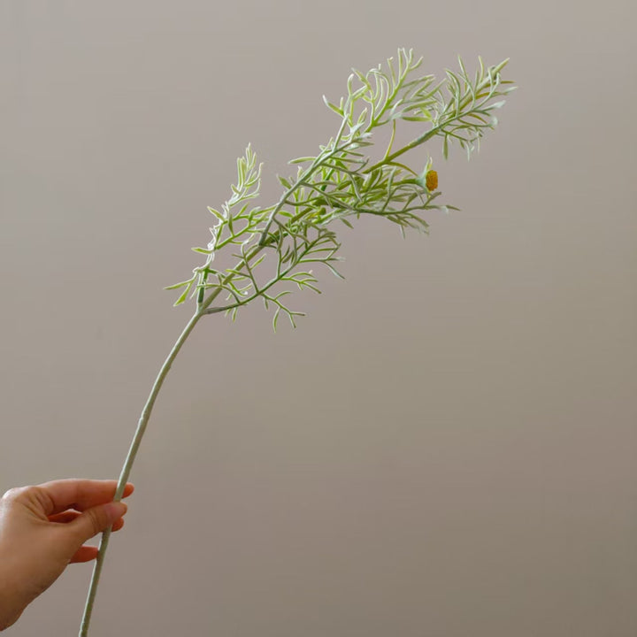Realistic Decorative Greenery Stem