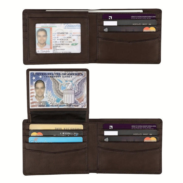 RFID-Blocking Leather Wallet Stornfield