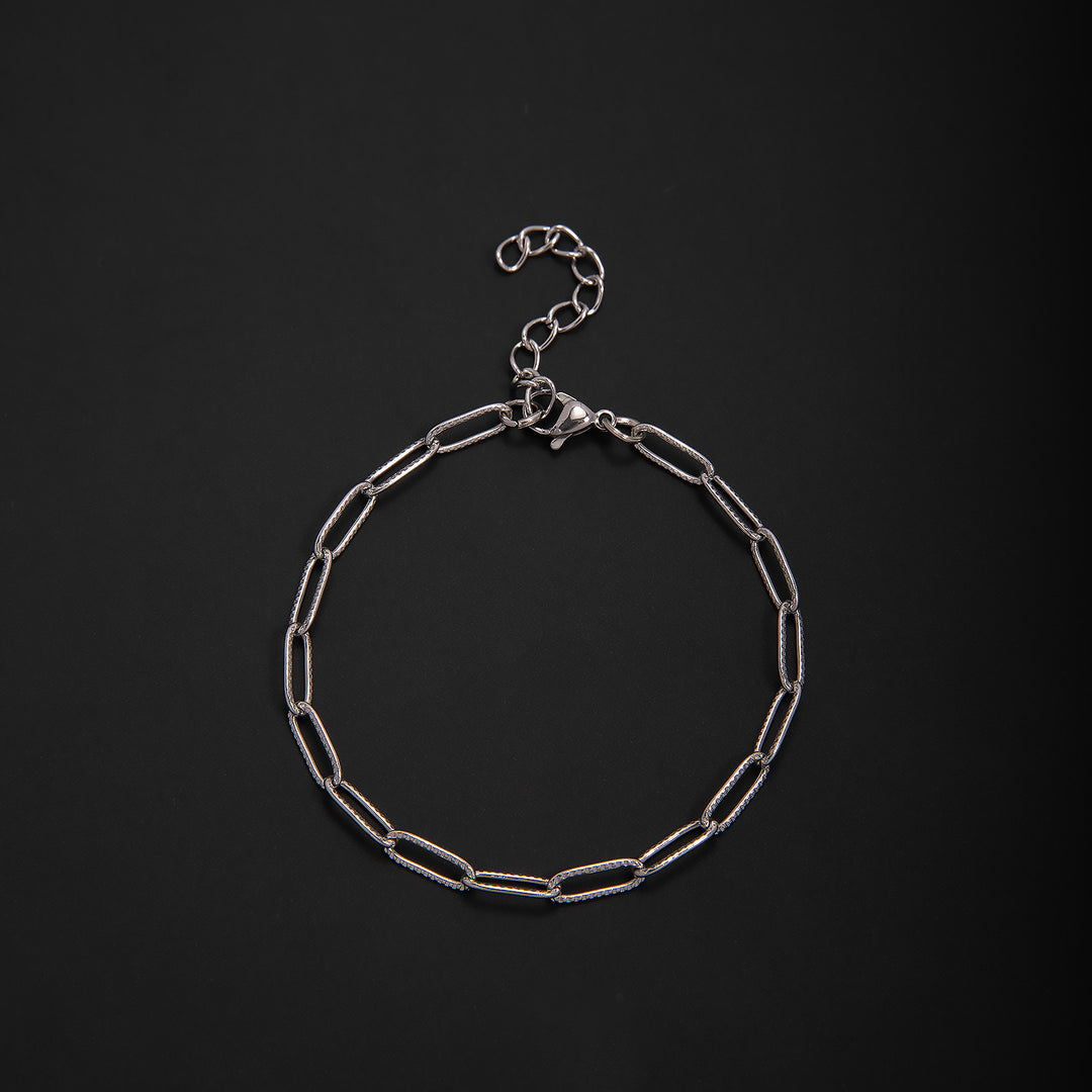 Textured Chain Link Bracelet Stornfield