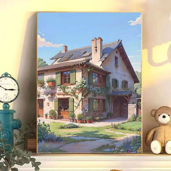 Serenity-Inspired Garden Scene Wall Art Stornfield