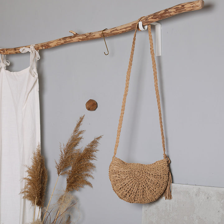Boho-Inspired Handbag Made of Natural Material Stornfield