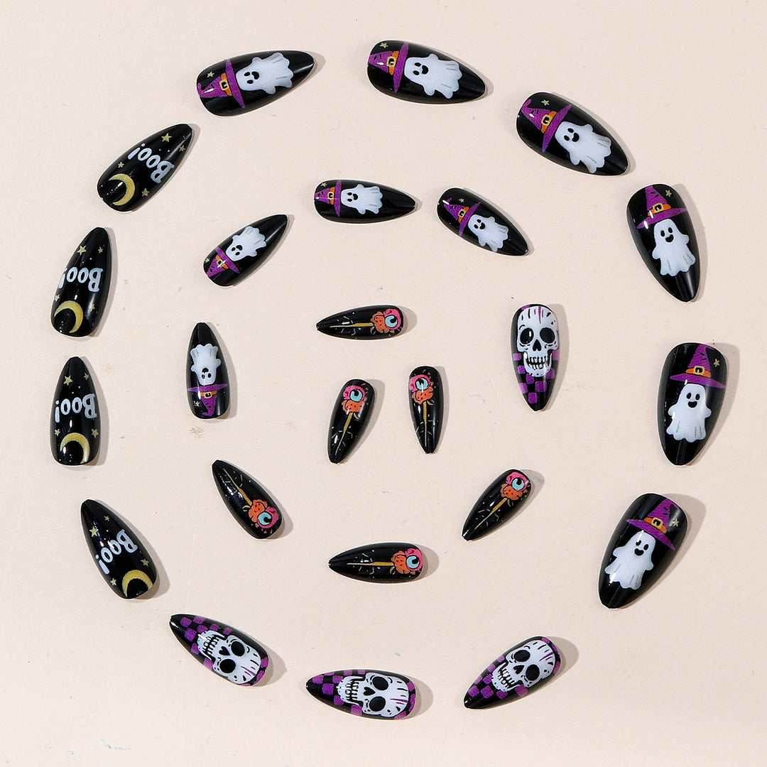 Gothic Halloween Nail Art Set Stornfield