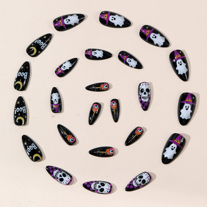 Gothic Halloween Nail Art Set Stornfield