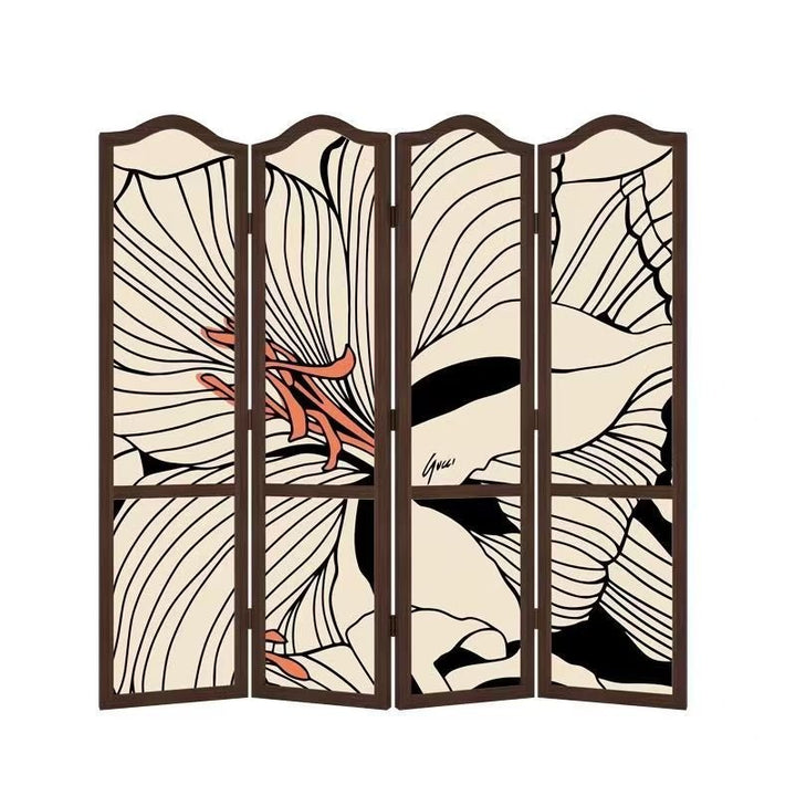 Flower Motif Room Divider Stornfield