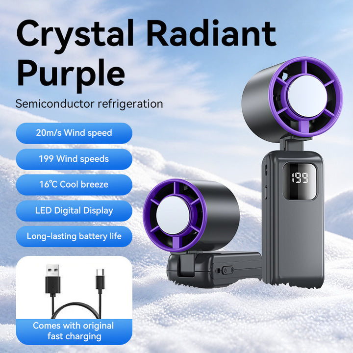 Women's Portable Mini Air Cooler with LED Display Stornfield