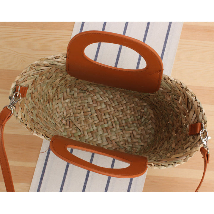 Designer Shoulder Bag in Modern Wave Pattern Stornfield