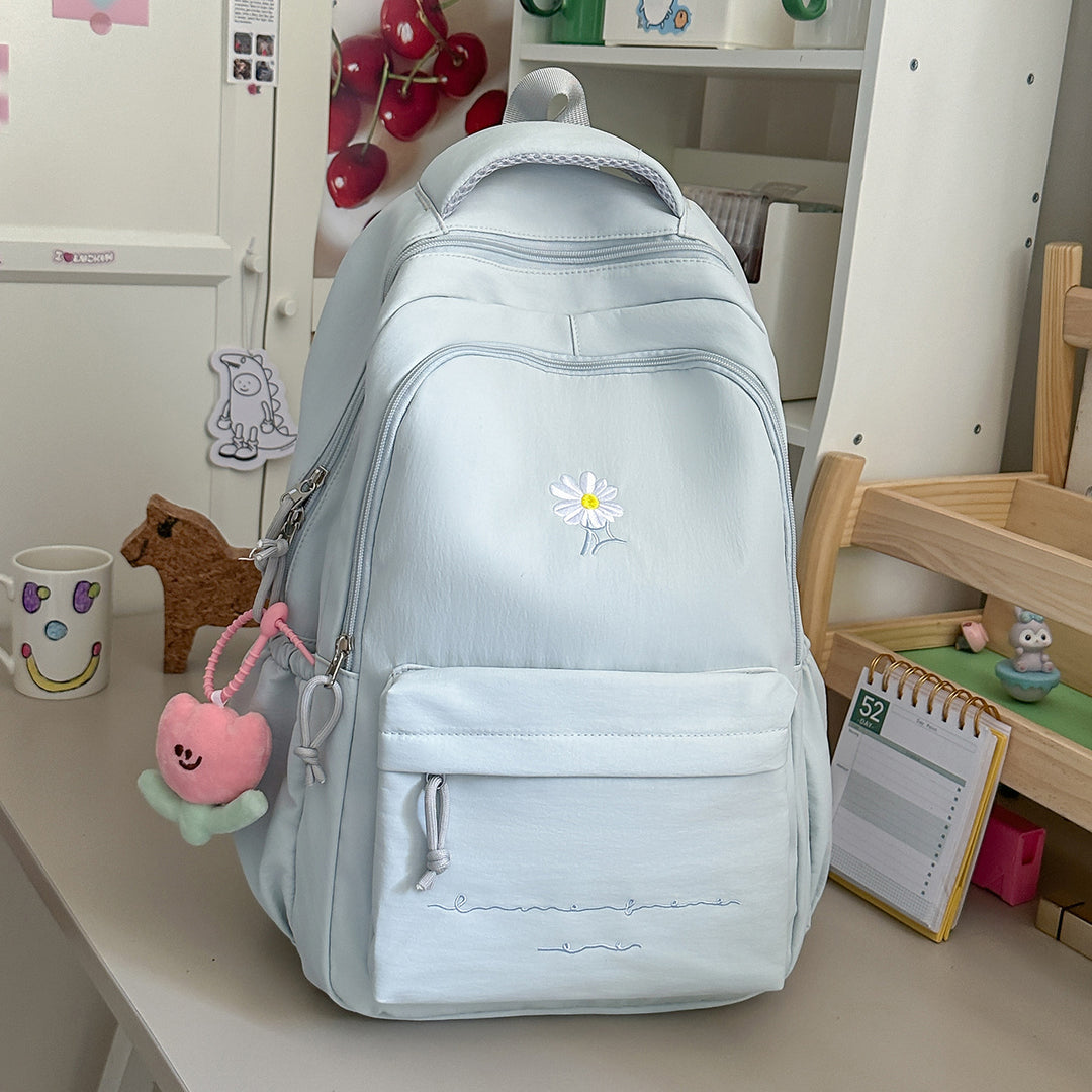 Stylish Floral Embroidered Backpack Stornfield