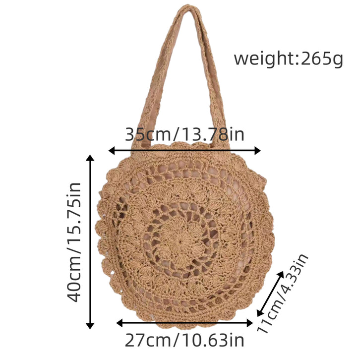 Crochet bag with nostalgic design Stornfield