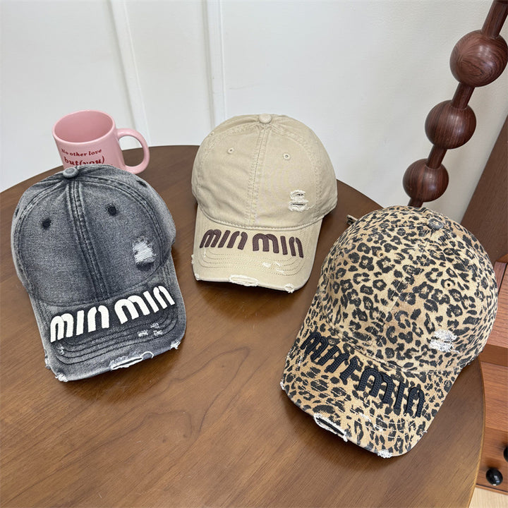 Women's Distressed Graphic Baseball Cap Stornfield
