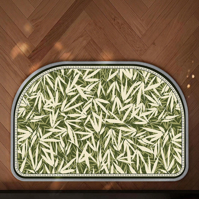 Non-Slip Geometric Pattern Kitchen Mat