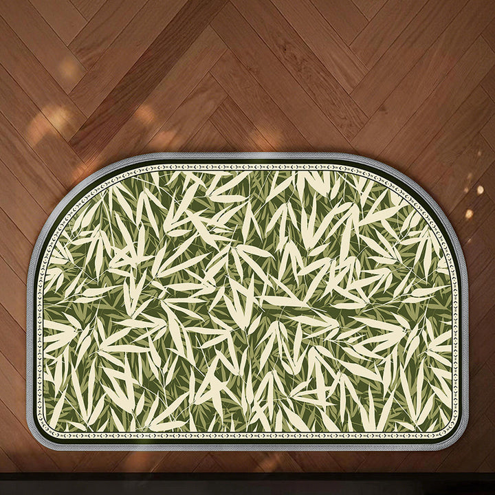 Non-Slip Geometric Pattern Kitchen Mat