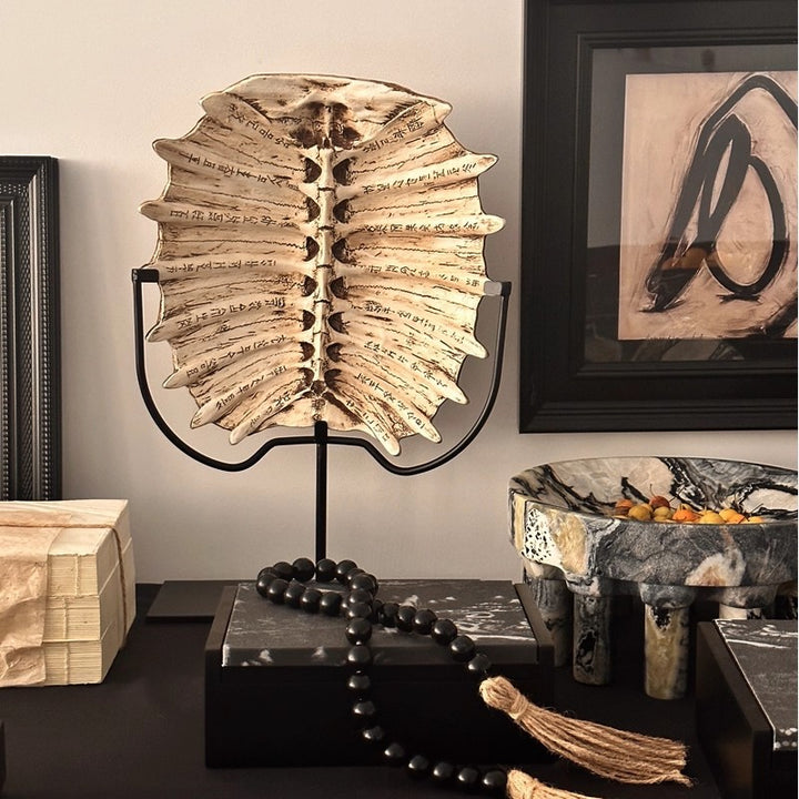 Decorative Natural History Rib Sculpture
