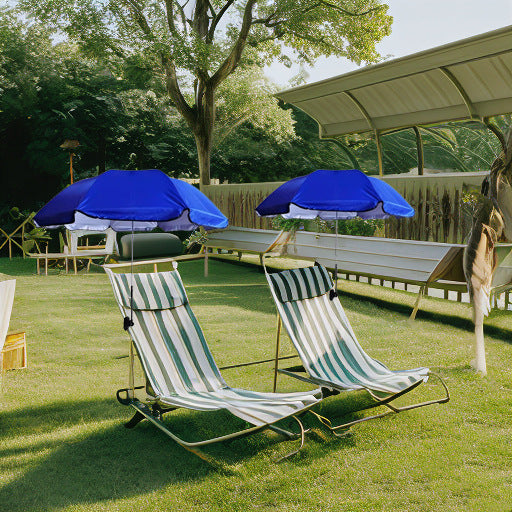 Women's Adjustable Beach Sunshade Umbrella with Ground Anchor Stornfield