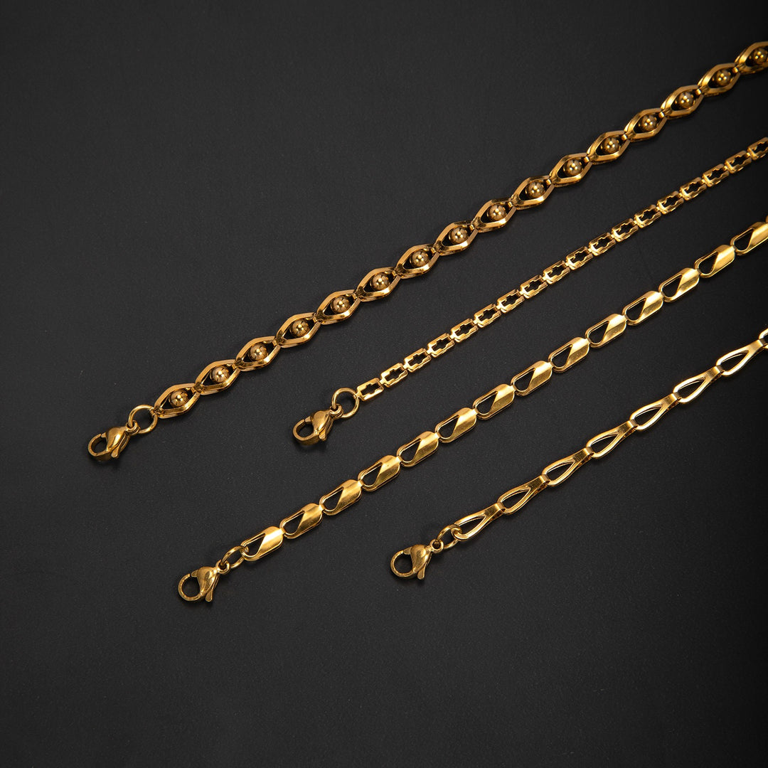 Adjustable Contemporary Link Bracelet Stornfield
