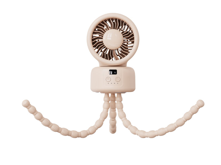 Ladies Portable Flexi-Fan with multiple adjustable wind levels Stornfield