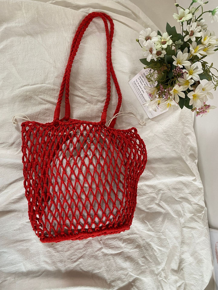 Hand-knotted shopping bag Stornfield