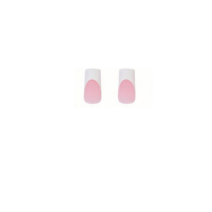 Modern French Tip Press-On Nails Stornfield