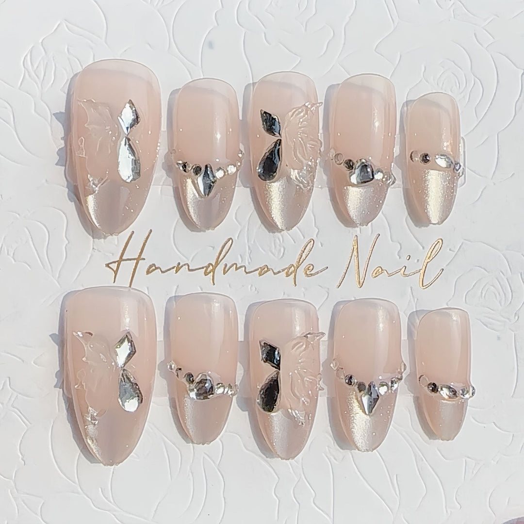 Artistic Press-On Nail Design Stornfield 1789803418