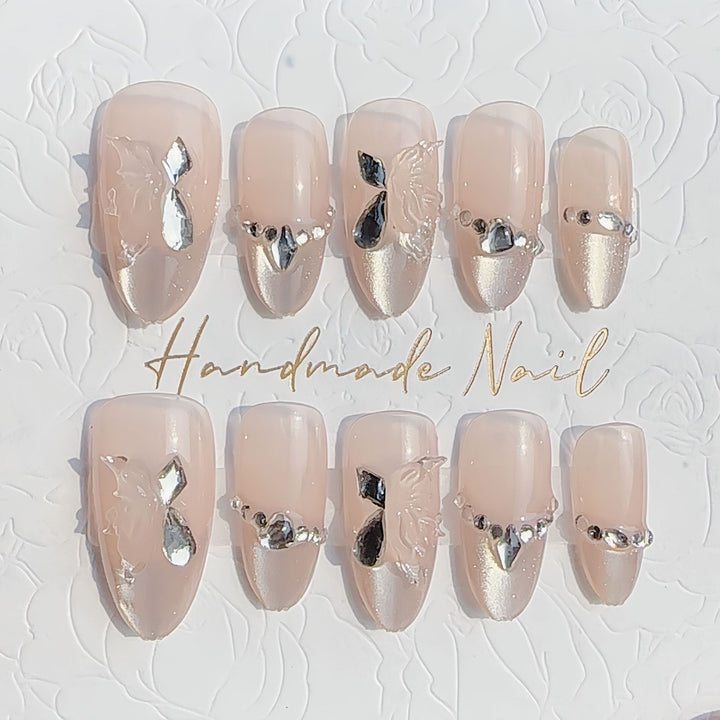 Artistic Press-On Nail Design Stornfield 1789803418