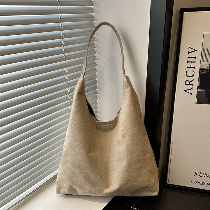 Suede Slouchy Hobo Bag Stornfield