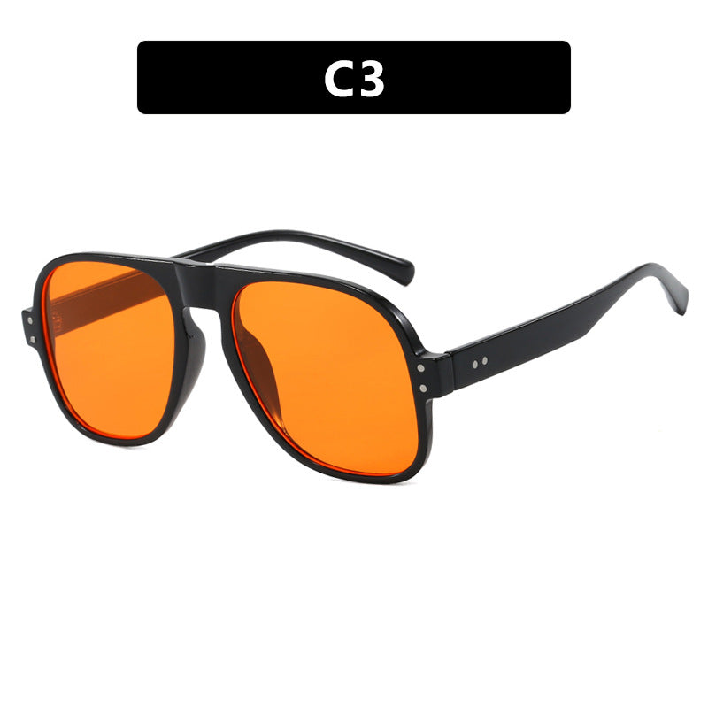 Women's fashionable square sunglasses with sturdy UV protection Stornfield