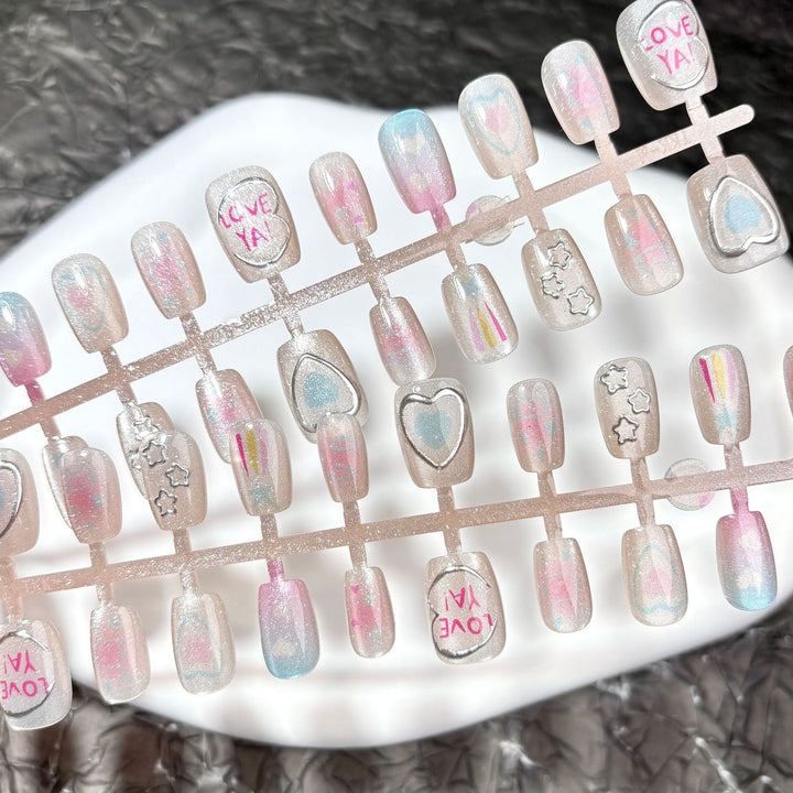 Creative Artistic Press-On Nail Collection