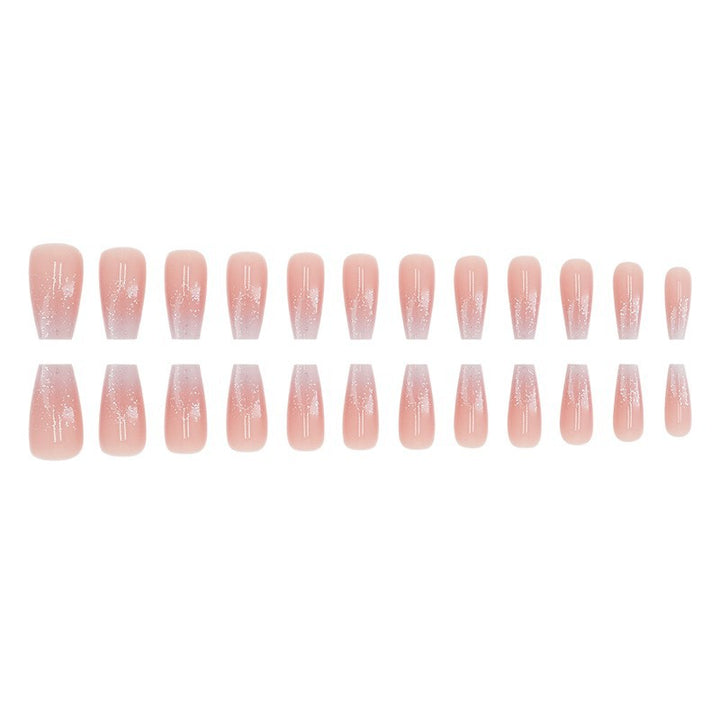 Ombre Square Tip Press-On Nails Stornfield